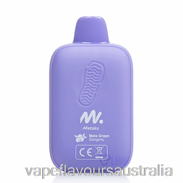 Vape Australia Metaku Moonwalk 9000 Disposable Meta Grape